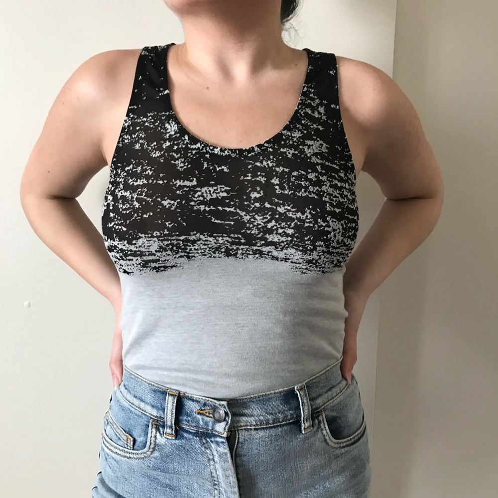 ALL SAINTS Abstract Tank Top 🖤